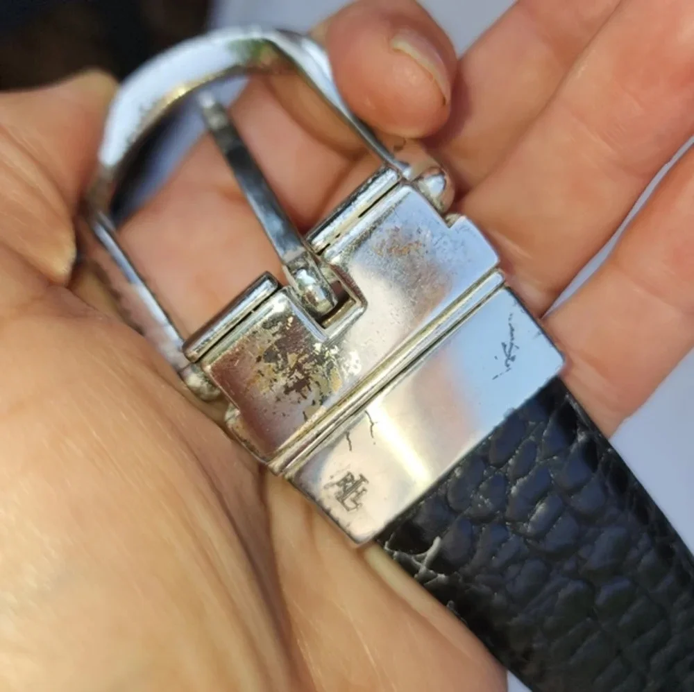 Lauren Ralph Lauren‎ black reversible belt S